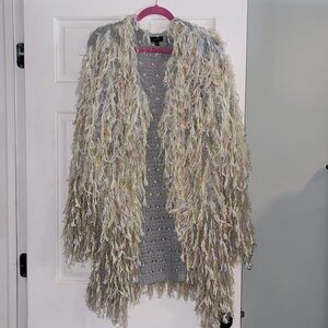 OnTwelfth Shaggy Sweater jacket NWOT